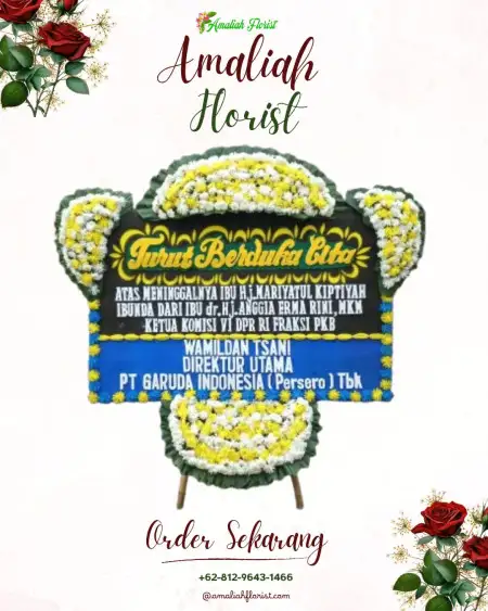 Papan Bunga Duka Tamiajeng